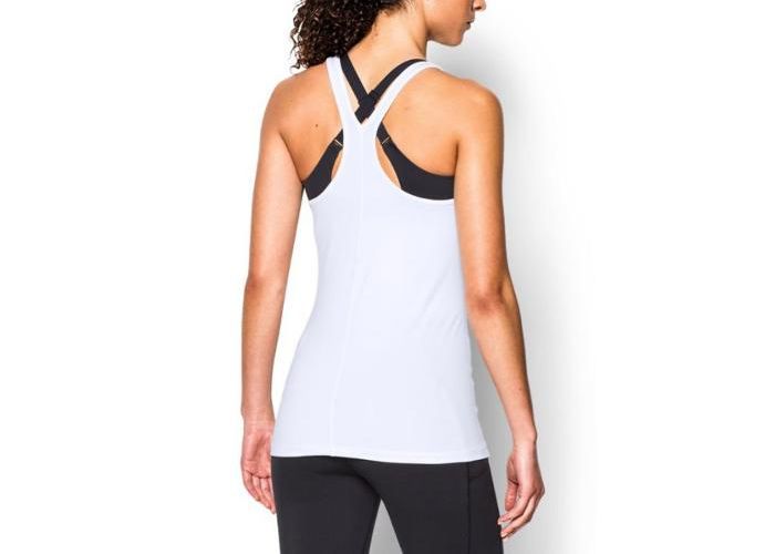 Naisten urheilupaita Under Armour Racer Tank W 1271765-100 kuvasuurennos