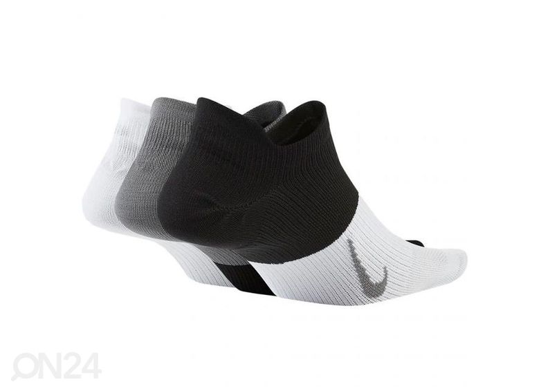Naisten urheilusukat Nike Everyday Plus Ltwt Ns 3 paria kuvasuurennos