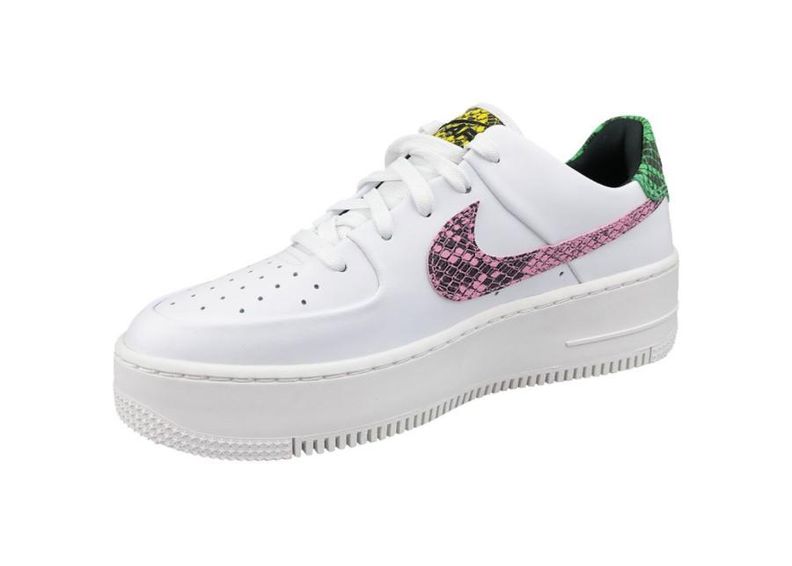 Naisten vapaa-ajan kengät Nike Air Force 1 W Sage Lo Premium W BV1979-100 kuvasuurennos