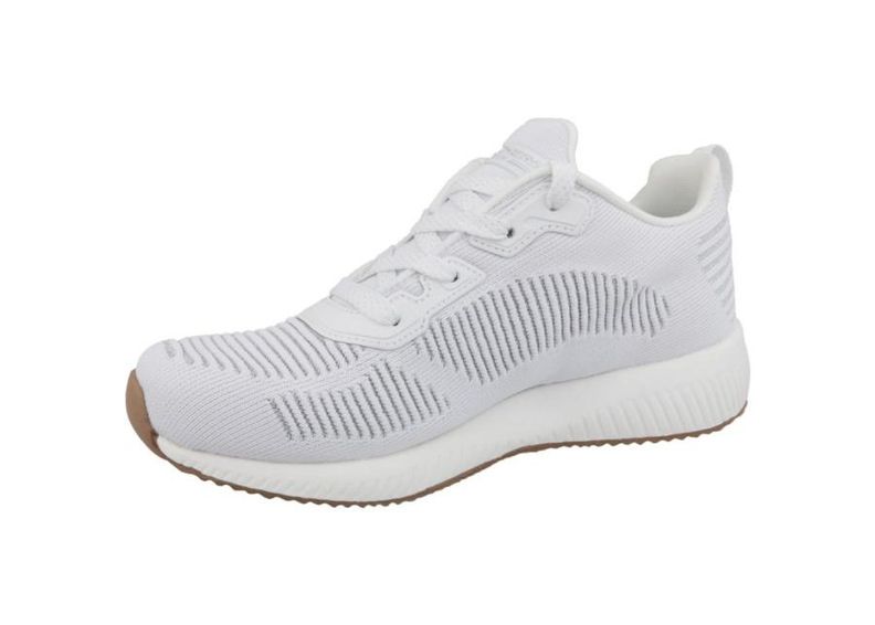 Naisten vapaa-ajan kengät Skechers Bobs Squad Glam W 31347-WHT kuvasuurennos