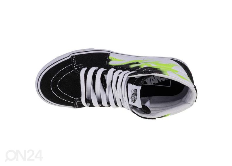 Naisten vapaa-ajan kengät Vans UA SK8-HI Flame kuvasuurennos