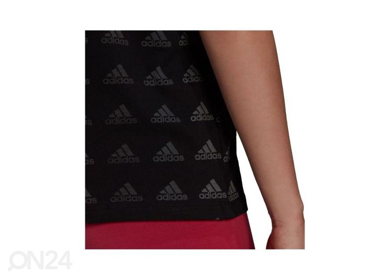 Naisten vapaa-ajan paita Adidas Essentials Gradient Logo kuvasuurennos