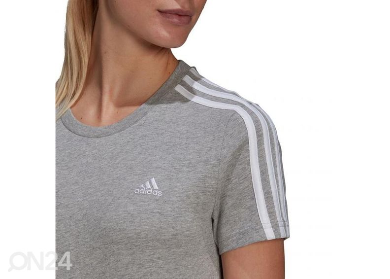 Naisten vapaa-ajan paita Adidas Essentials Slim kuvasuurennos