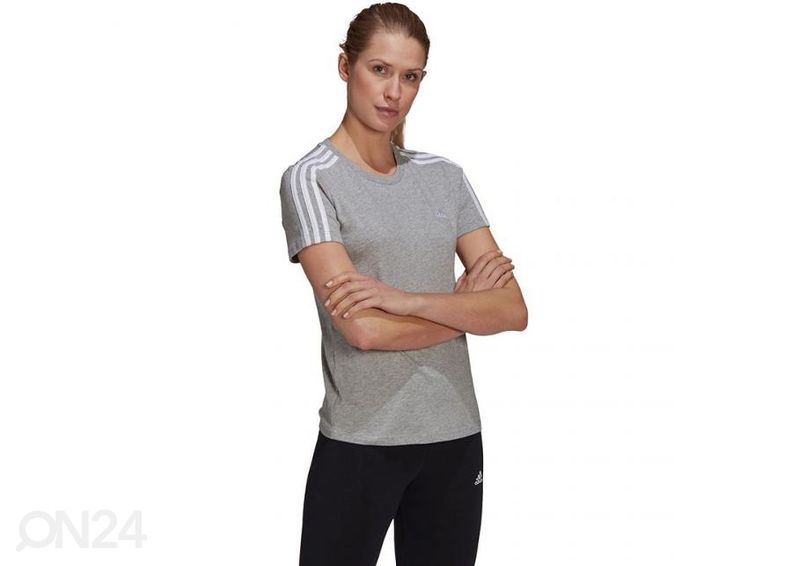 Naisten vapaa-ajan paita Adidas Essentials Slim kuvasuurennos