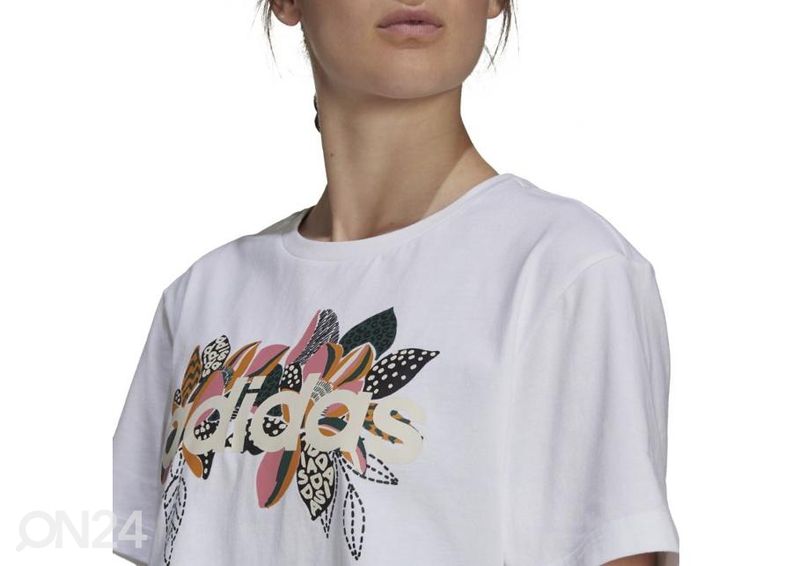 Naisten vapaa-ajan paita Adidas Farm kuvasuurennos