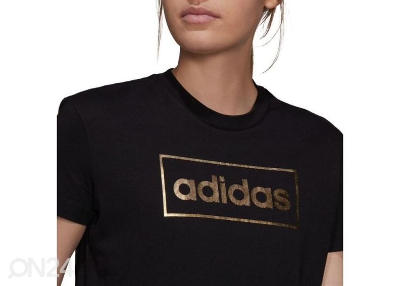 Naisten vapaa-ajan paita Adidas Foil Box Graphic kuvasuurennos