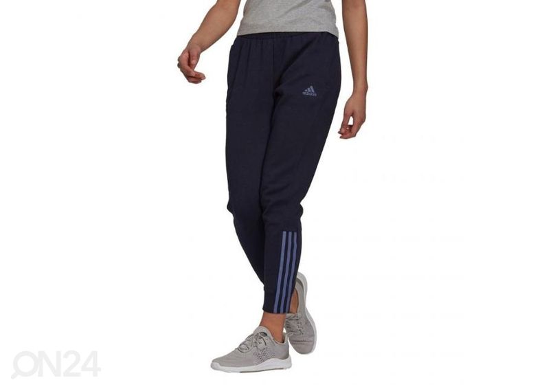 Naisten verryttelyhousut Adidas Essentials 3-Stripes kuvasuurennos