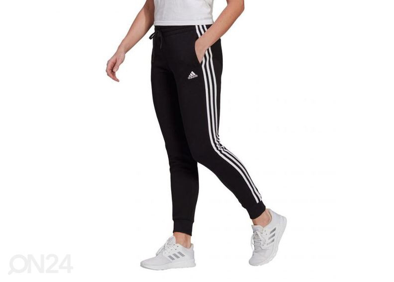 Naisten verryttelyhousut Adidas Essentials Slim Tapered Cuffed Pant kuvasuurennos