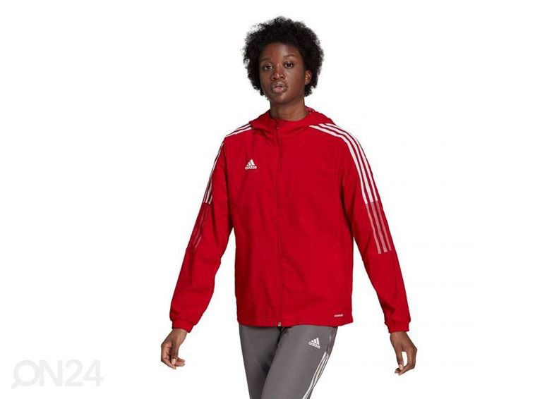 Naisten verryttelytakki Adidas Tiro 21 Windbreaker kuvasuurennos