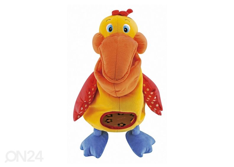 Nälkäinen pelikaani kuvasuurennos