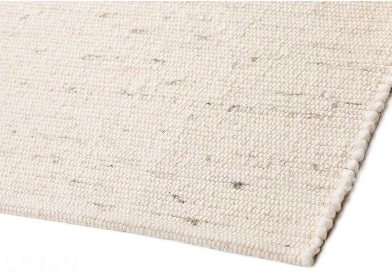 Narma käsinkudottu villamatto Hygge white 200x300 cm kuvasuurennos