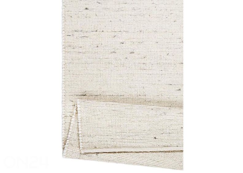 Narma käsinkudottu villamatto Hygge white 200x300 cm kuvasuurennos
