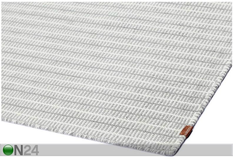 Narma käsinkudottu villamatto Jonava grey 160x230 cm kuvasuurennos