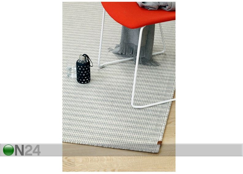 Narma käsinkudottu villamatto Jonava grey 160x230 cm kuvasuurennos