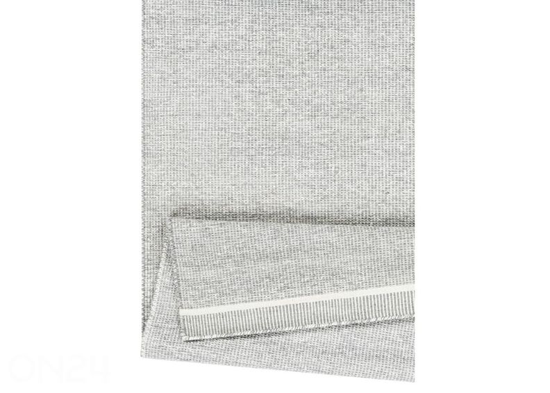 Narma käsinkudottu villamatto Nummela grey 160x230 cm kuvasuurennos