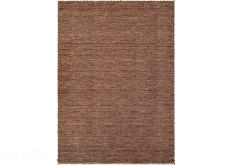 Narma käsinkudottu villamatto Tornio brown 160x230 cm kuvasuurennos