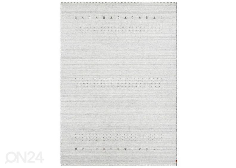 Narma käsinkudottu villamatto Tornio natural 140x200 cm kuvasuurennos