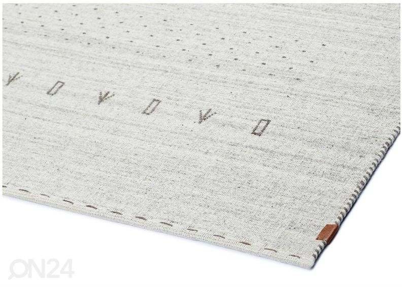 Narma käsinkudottu villamatto Tornio natural 140x200 cm kuvasuurennos