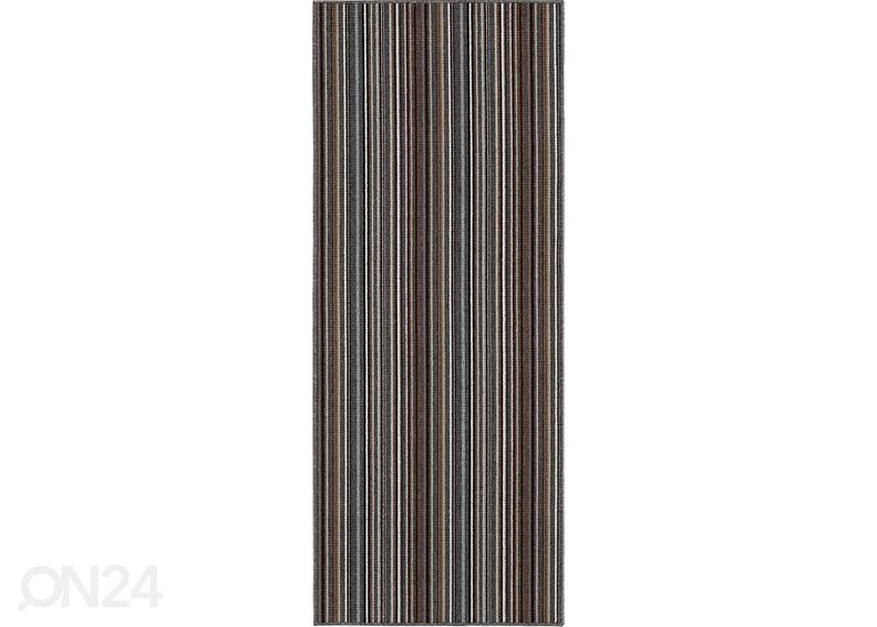 Narma käytävämatto Hugo harmaa 80x200 cm kuvasuurennos