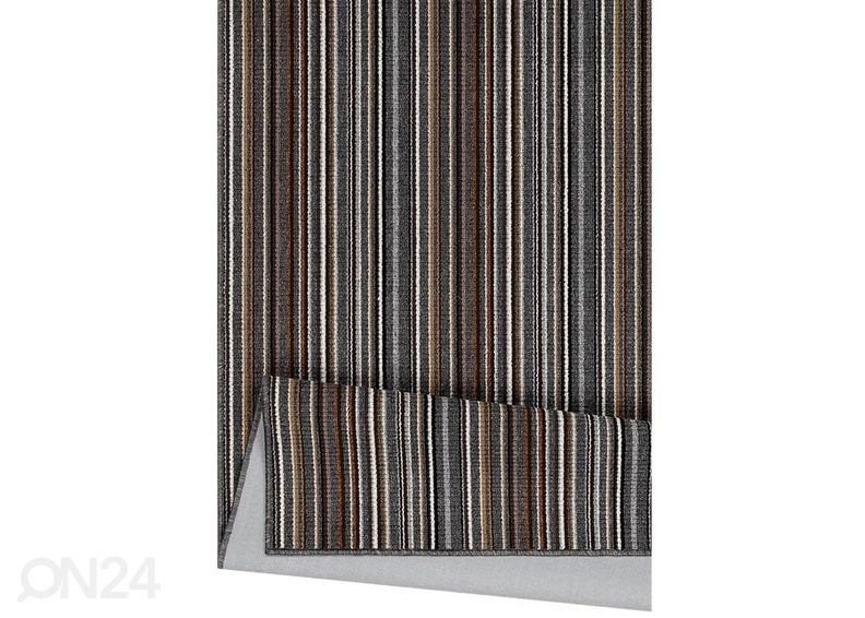 Narma käytävämatto Hugo harmaa 80x250 cm kuvasuurennos