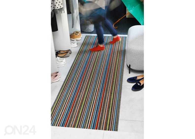Narma käytävämatto Hugo multi 80x250 cm kuvasuurennos