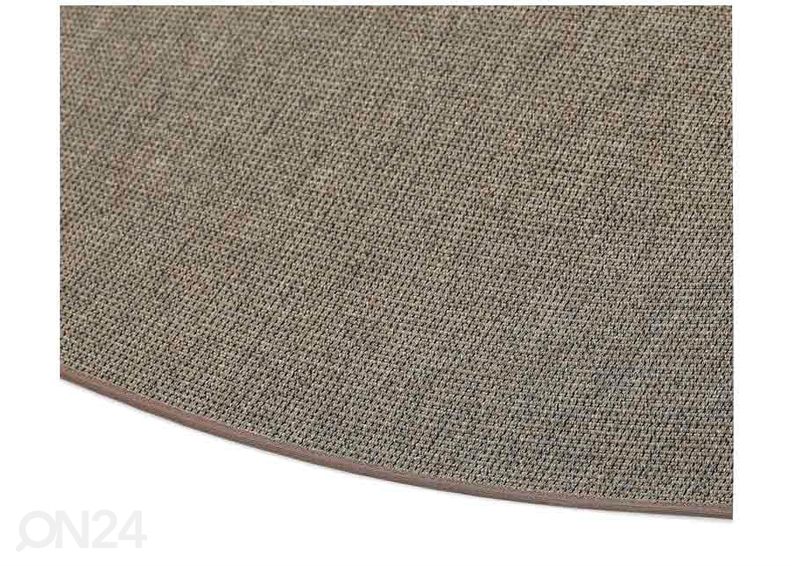 Narma matto Limo™ brown pyöreä Ø 200 cm kuvasuurennos
