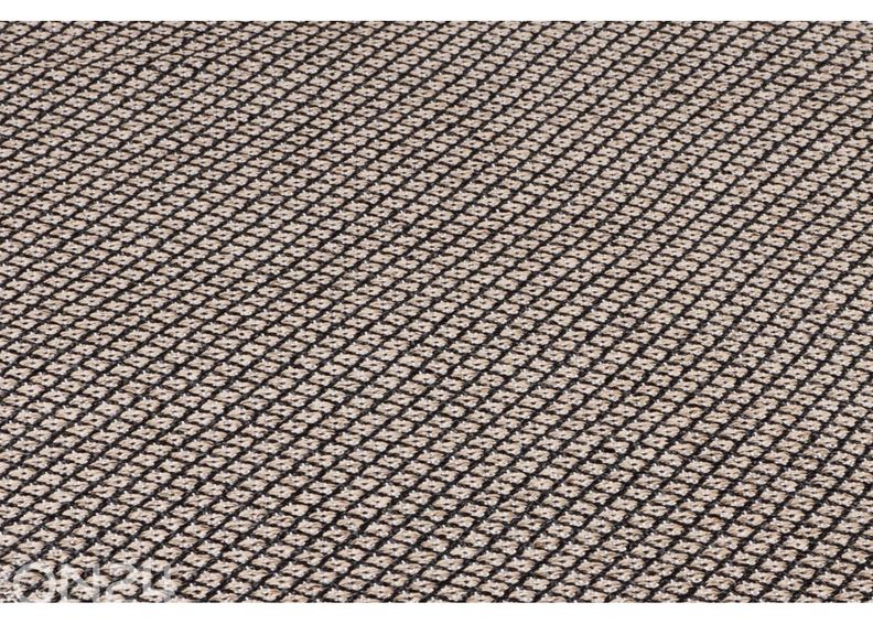 Narma muovimatto Diby black-cream 70x200 cm kuvasuurennos