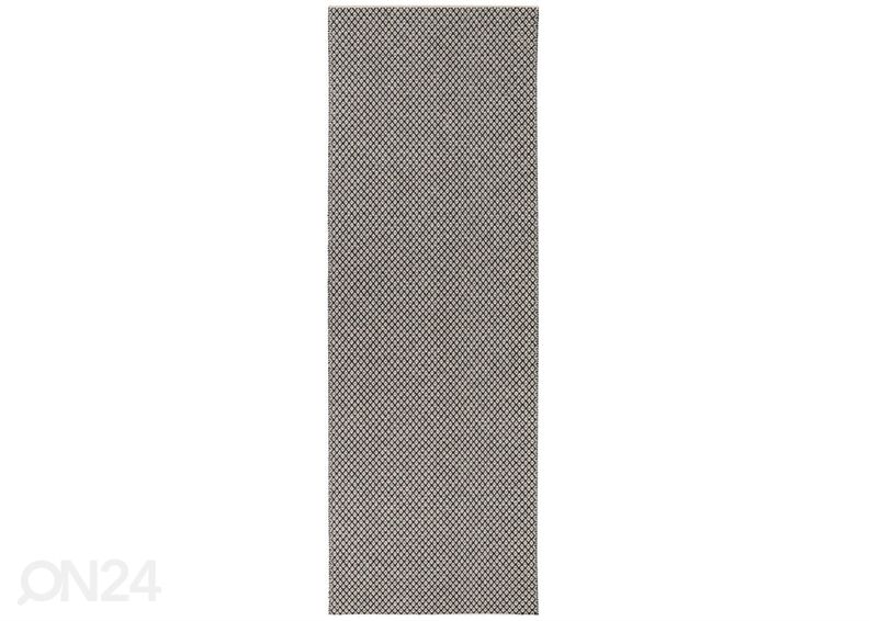 Narma muovimatto Diby black-cream 70x350 cm kuvasuurennos