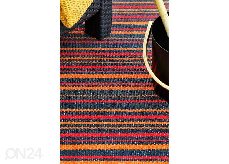 Narma muovimatto Hullo red-orange 70x300 cm kuvasuurennos