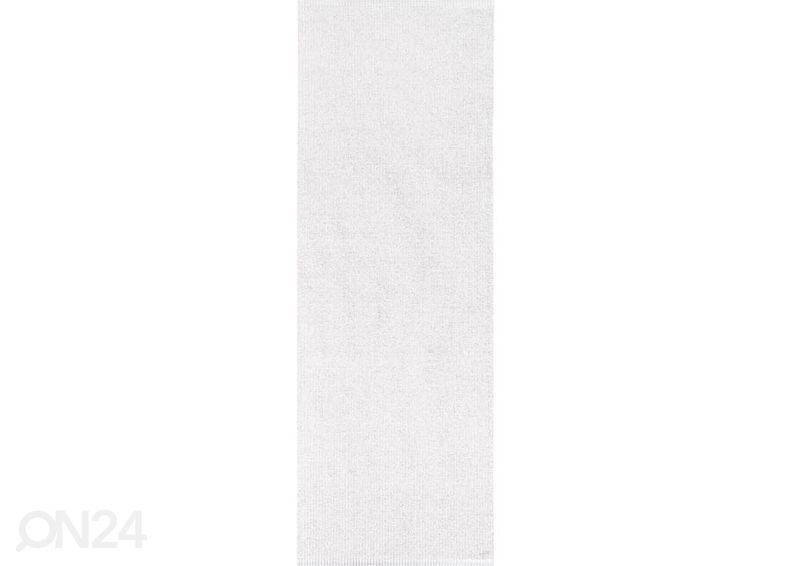 Narma muovimatto Neve ivory metallic 70x150 cm kuvasuurennos