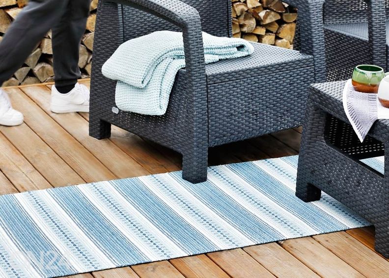 Narma muovimatto Runö blue 70x300 cm kuvasuurennos