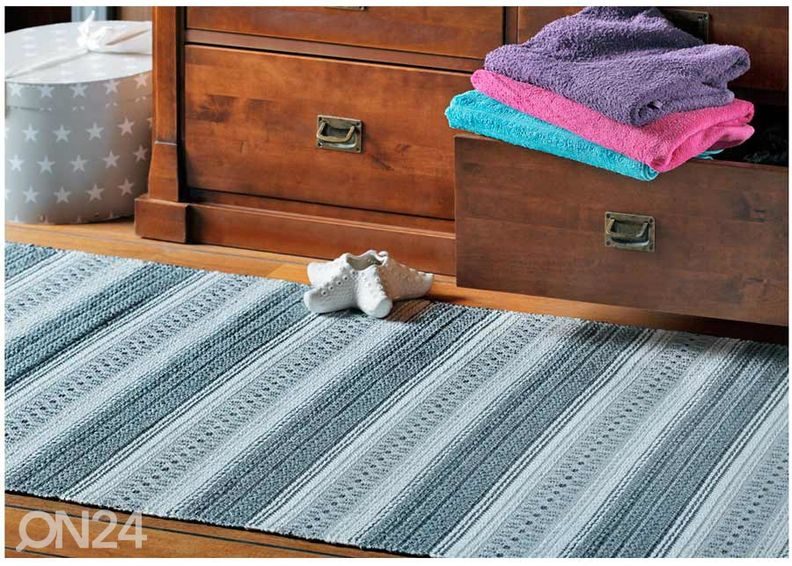 Narma muovimatto Runö grey 70x150 cm kuvasuurennos