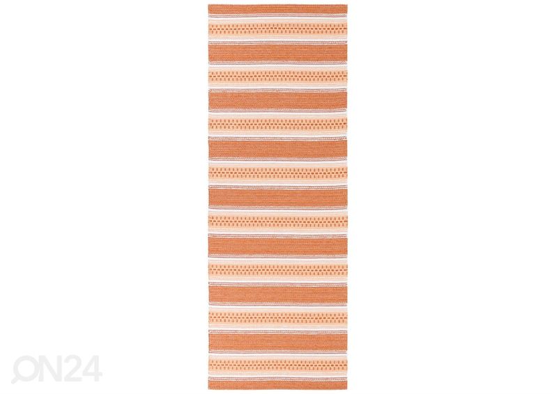 Narma muovimatto Runö orange 70x200 cm kuvasuurennos