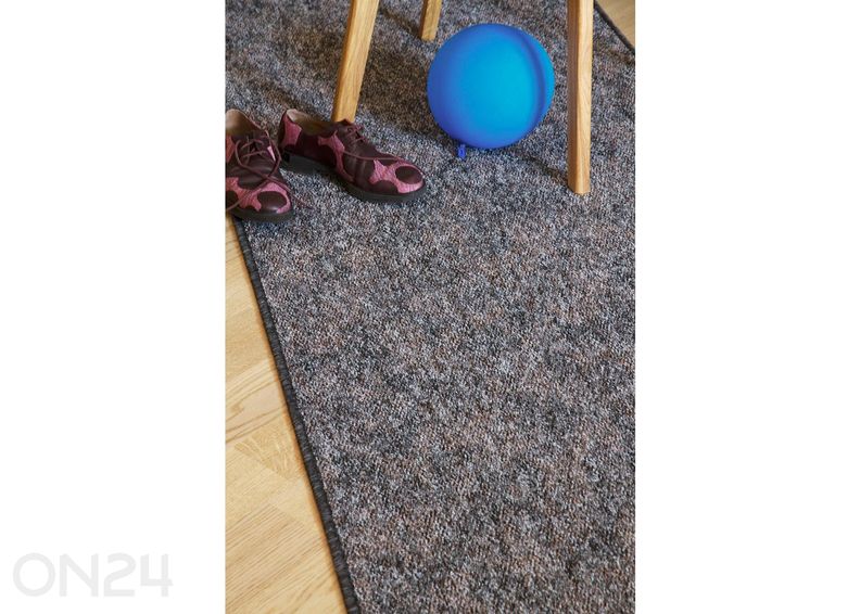 Narma pitkä matto Pluto™ grey 60x80 cm kuvasuurennos