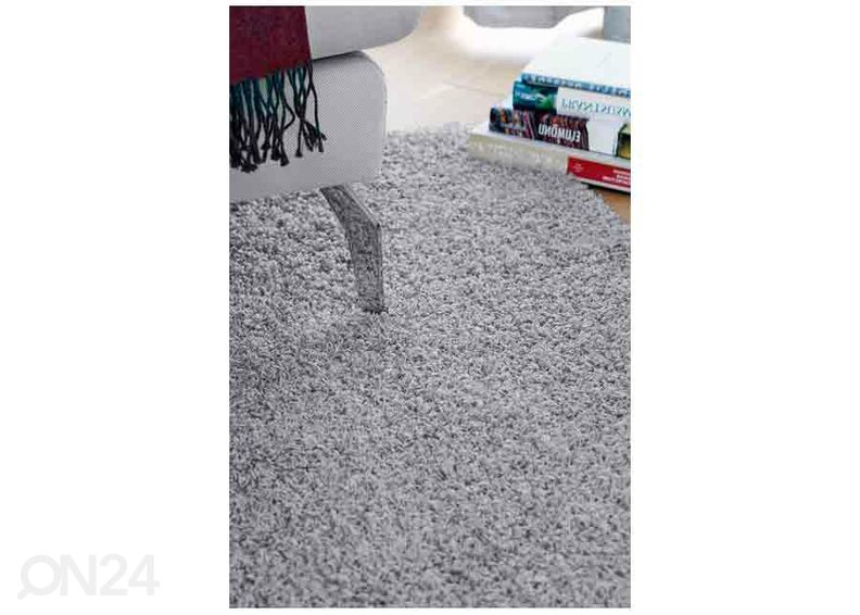 Narma pitkäkarvainen matto Spice™ harmaa 67x133 cm kuvasuurennos