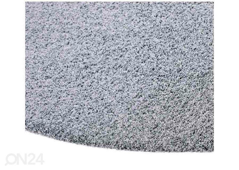 Narma pitkäkarvainen matto Spice™ harmaa pyöreä Ø 133 cm kuvasuurennos