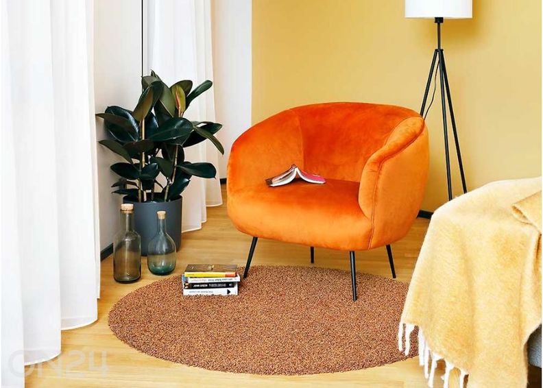 Narma pitkäkarvainen matto Spice™ karamelli 120x160 cm kuvasuurennos