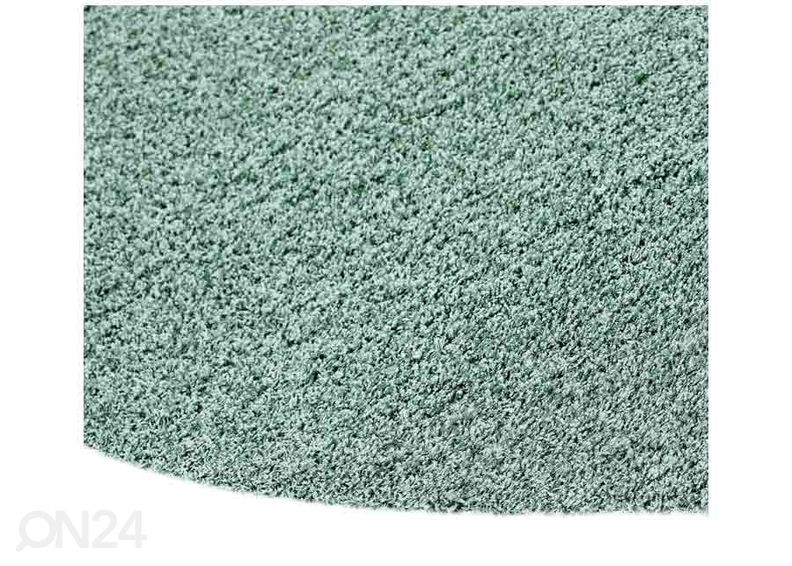 Narma pitkäkarvainen matto Spice™ minttu pyöreä Ø 200 cm kuvasuurennos