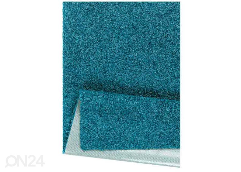 Narma pitkäkarvainen matto Spice™ petrooli 67x133 cm kuvasuurennos