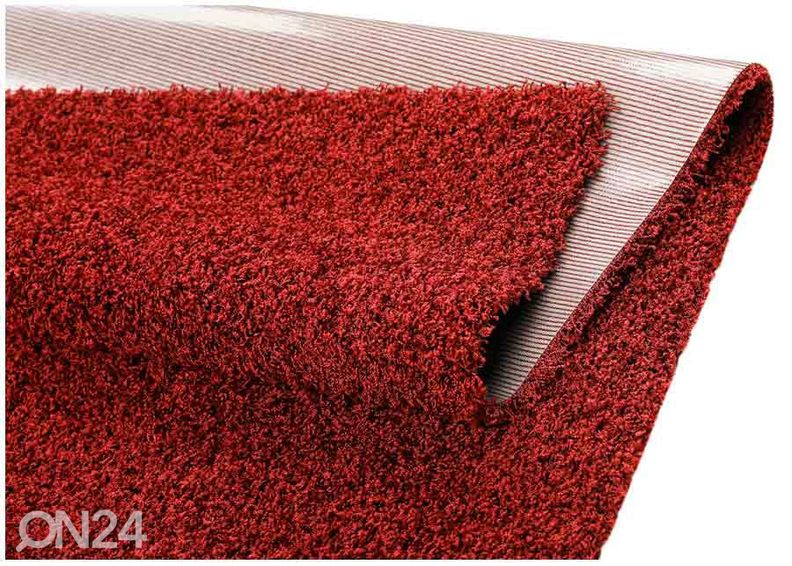 Narma pitkäkarvainen matto Spice™ punainen 67x133 cm kuvasuurennos