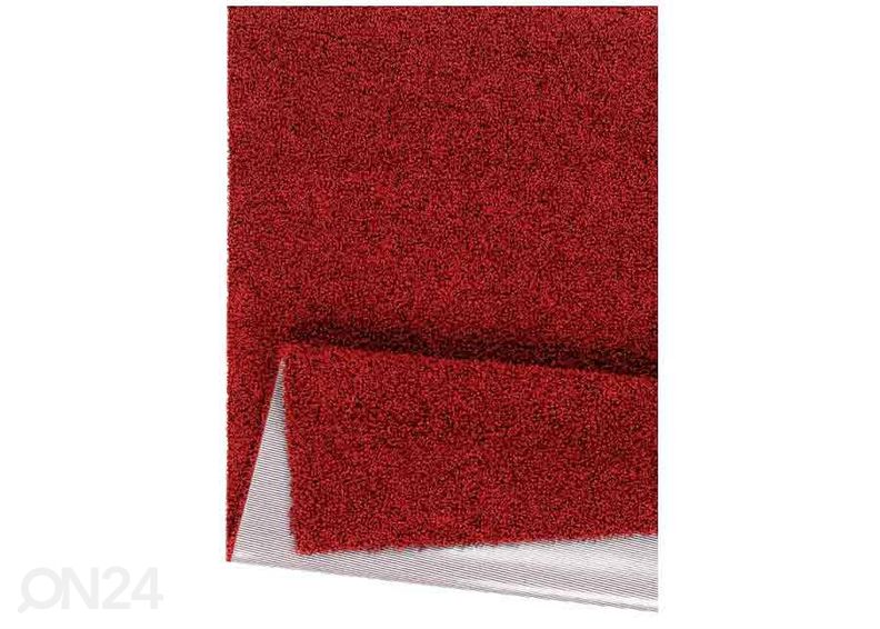 Narma pitkäkarvainen matto Spice™ punainen 67x133 cm kuvasuurennos