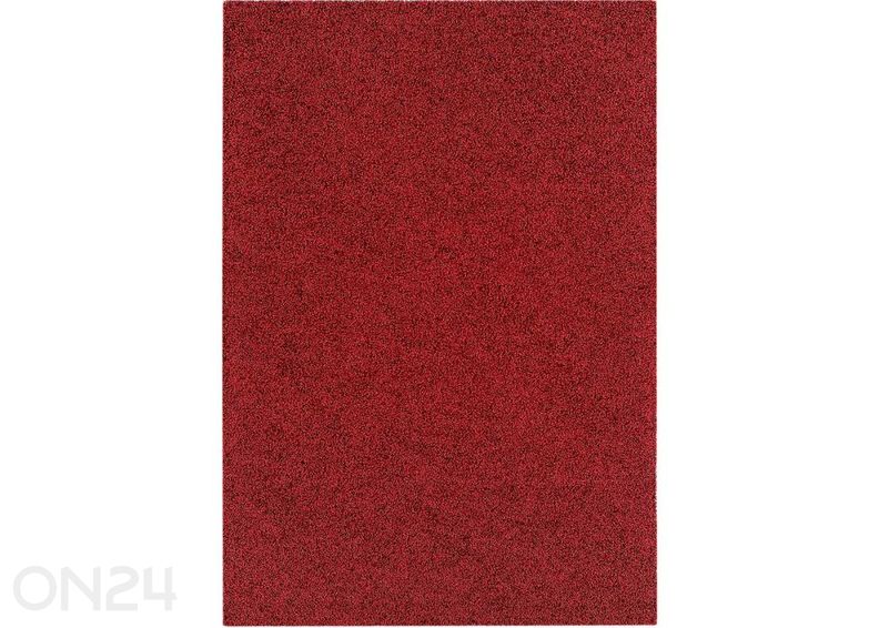 Narma pitkäkarvainen matto Spice™ punainen 67x133 cm kuvasuurennos