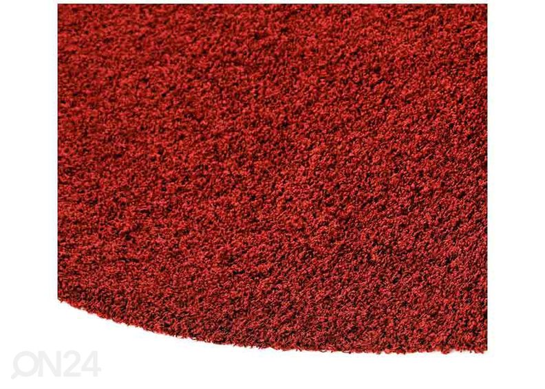 Narma pitkäkarvainen matto Spice™ punainen pyöreä Ø 133 cm kuvasuurennos