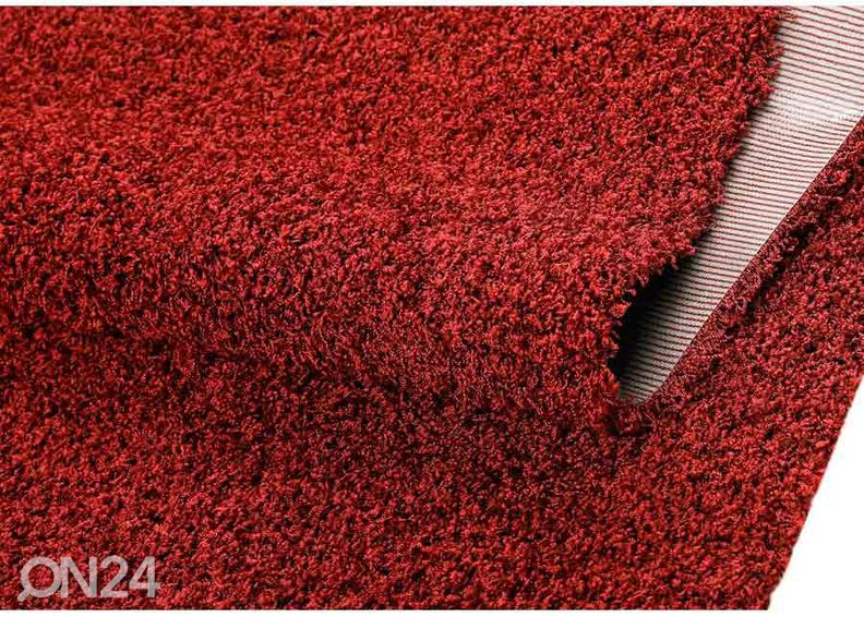 Narma pitkäkarvainen matto Spice™ punainen pyöreä Ø 200 cm kuvasuurennos