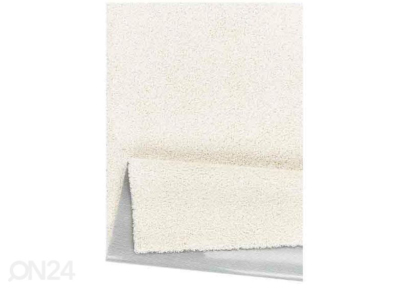 Narma pitkäkarvainen matto Spice™ valkoinen 67x133 cm kuvasuurennos