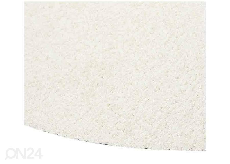Narma pitkäkarvainen matto Spice™ valkoinen pyöreä Ø 133 cm kuvasuurennos