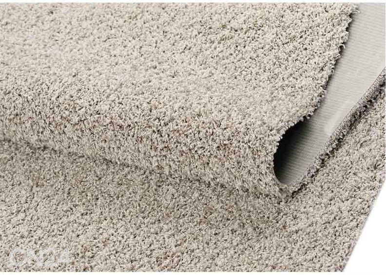 Narma pitkänukkainen matto Spice™ beige pyöreä Ø 133 cm kuvasuurennos