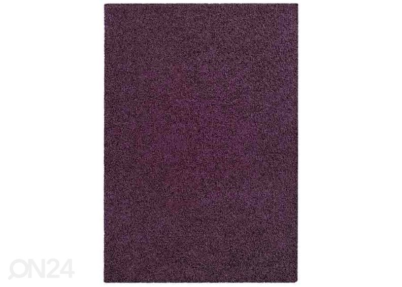 Narma pitkänukkainen matto Spice™ luumu 67x133 cm kuvasuurennos