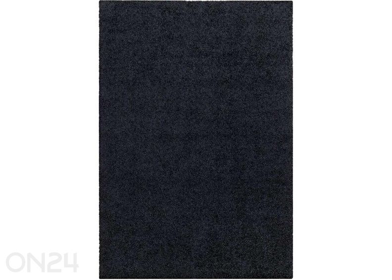 Narma pitkänukkainen matto Spice™ musta 67x133 cm kuvasuurennos