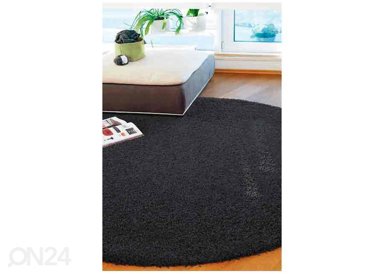 Narma pitkänukkainen matto Spice™ pyöreä Ø 200 cm kuvasuurennos